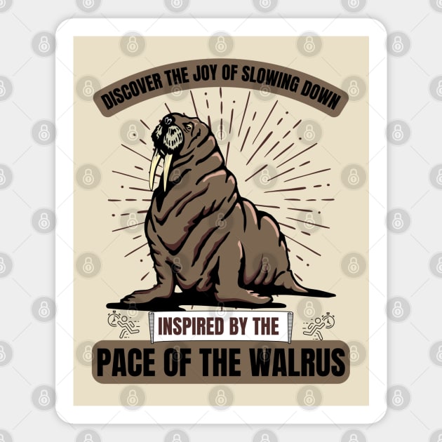 Walrus Magnet by Pearsville